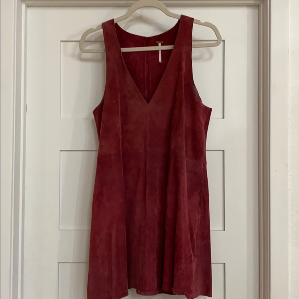 Free People Suede Dress - small